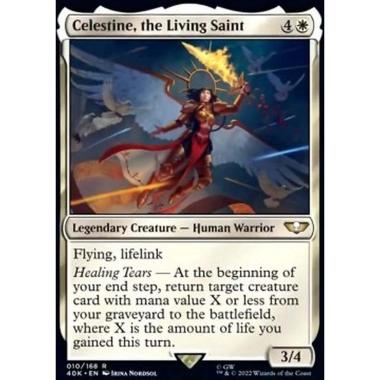 Celestine, the Living Saint (V.1) - Celestine, the Living Saint (V.1) - [40K][NM]