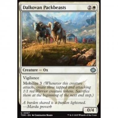 Dalkovan Packbeasts - Dalkovan Packbeasts - [TDM][NM]