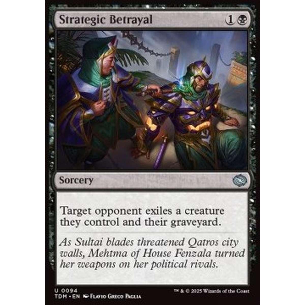 Strategic Betrayal - Strategic Betrayal - [TDM][NM]