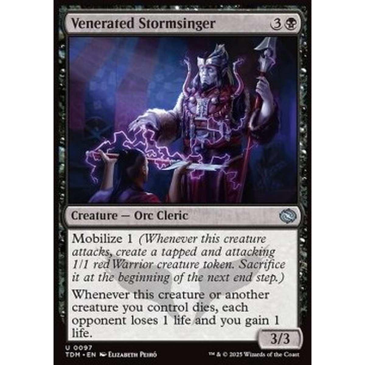 Venerated Stormsinger - Venerated Stormsinger - [TDM][NM]