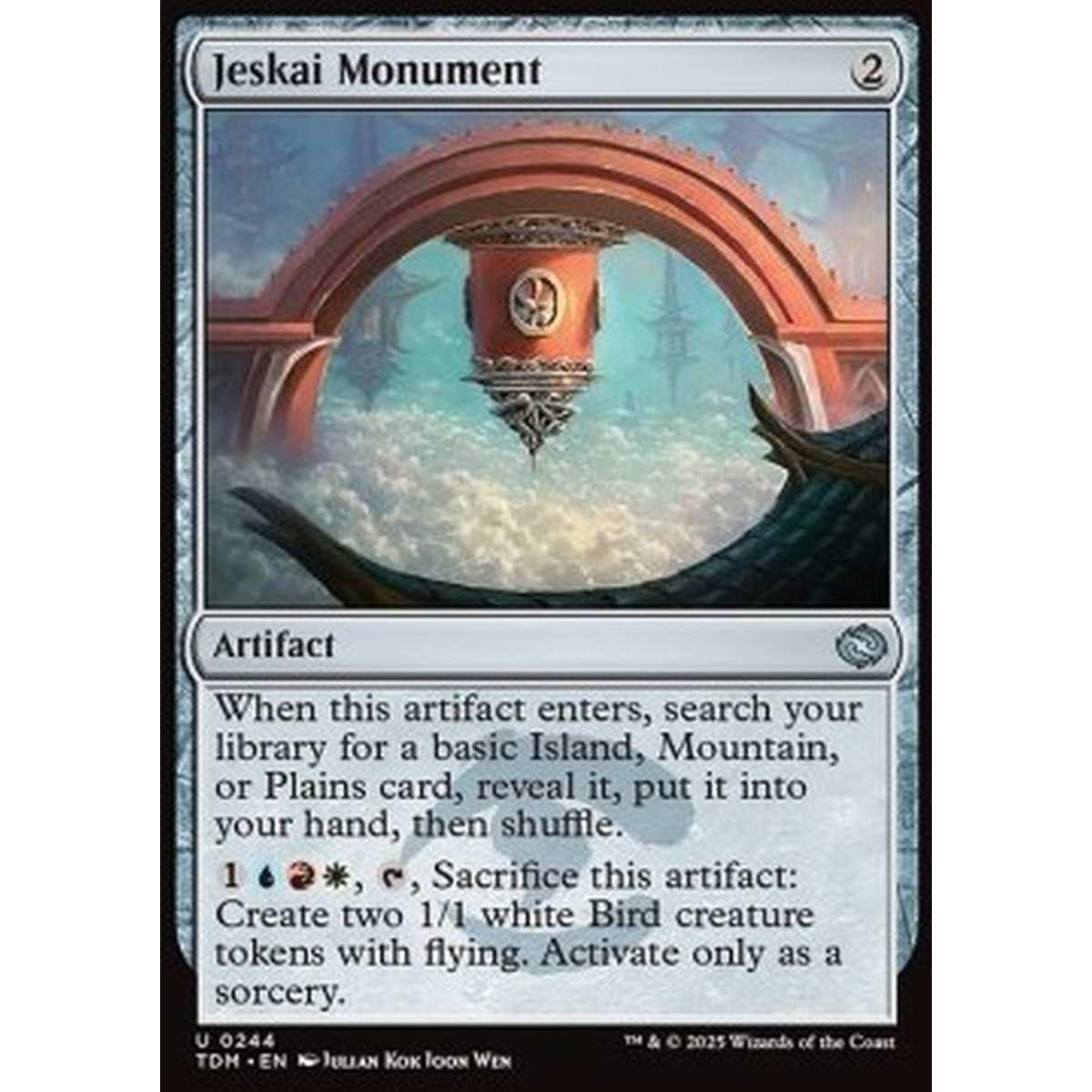 Jeskai Monument - Jeskai Monument - [TDM][NM]