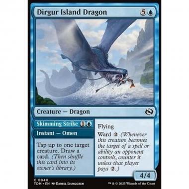 Dirgur Island Dragon // Skimming Strike - Dirgur Island Dragon // Skimming Strike - [TDM][NM]