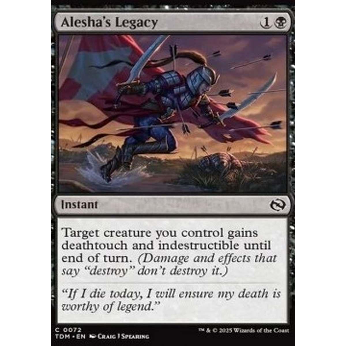 Alesha's Legacy - Alesha's Legacy - [TDM][NM]