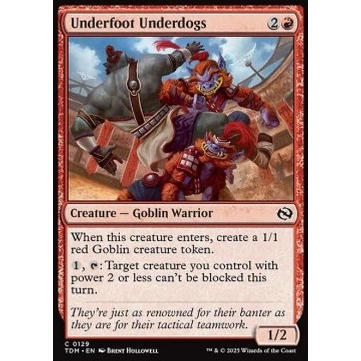 Underfoot Underdogs - Underfoot Underdogs - [TDM][NM]