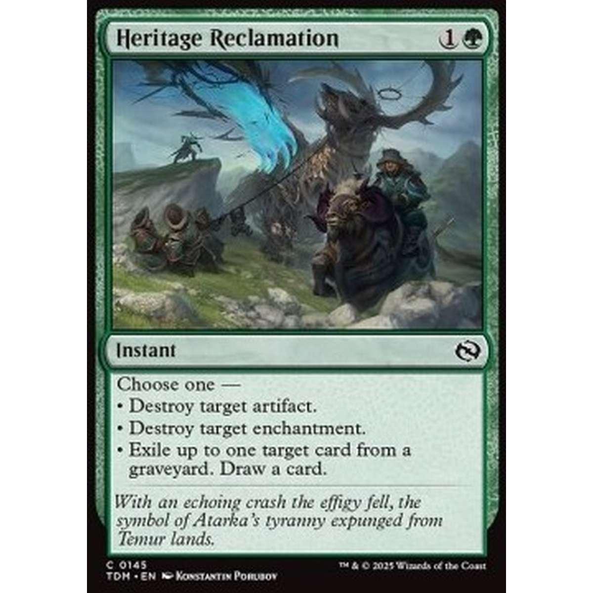Heritage Reclamation - Heritage Reclamation - [TDM][NM]