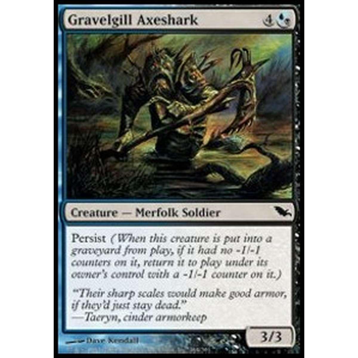Gravelgill Axeshark - Asciasqualo della Branchiaghiaiosa - [SHM] [NM]
