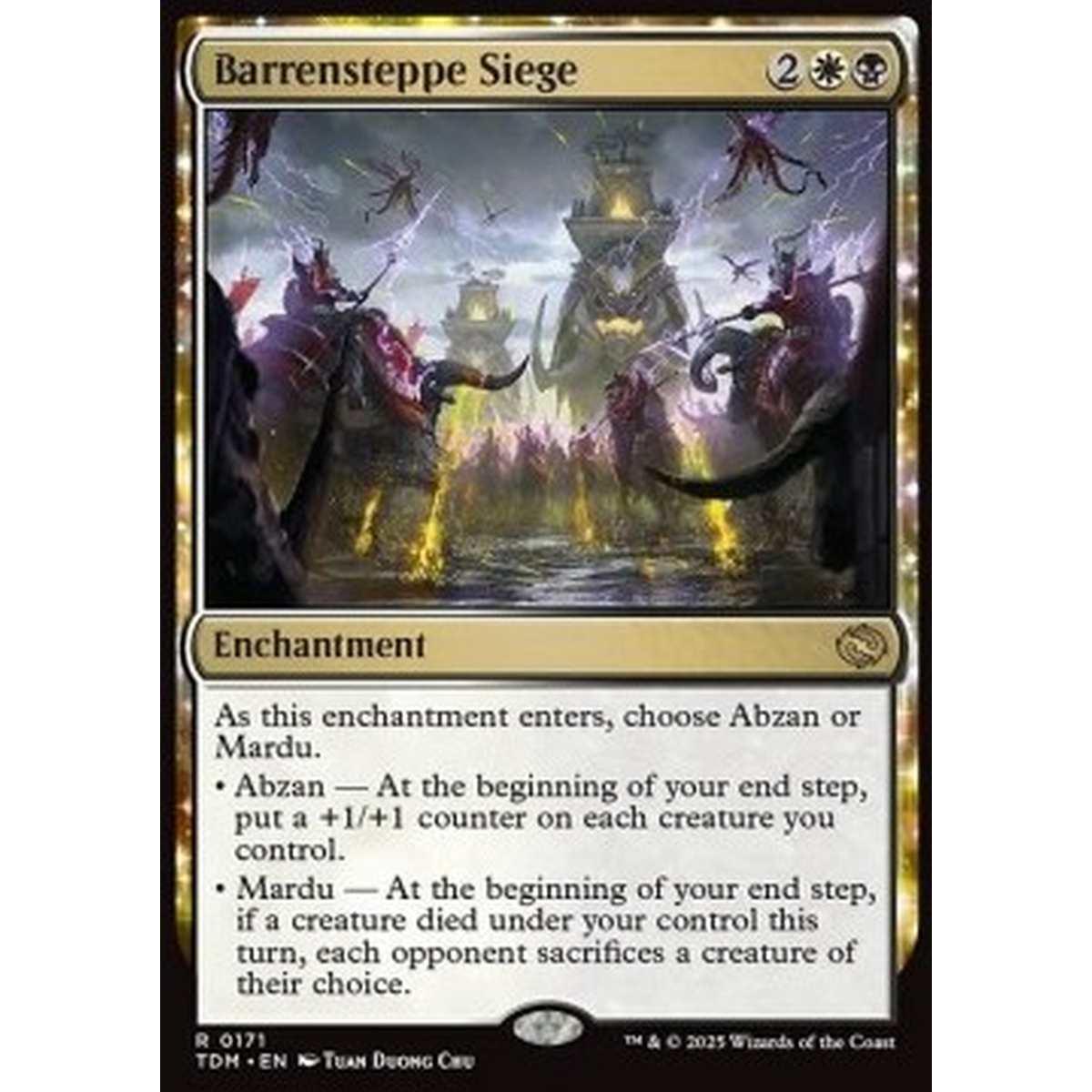Barrensteppe Siege - Barrensteppe Siege - [TDM][NM]