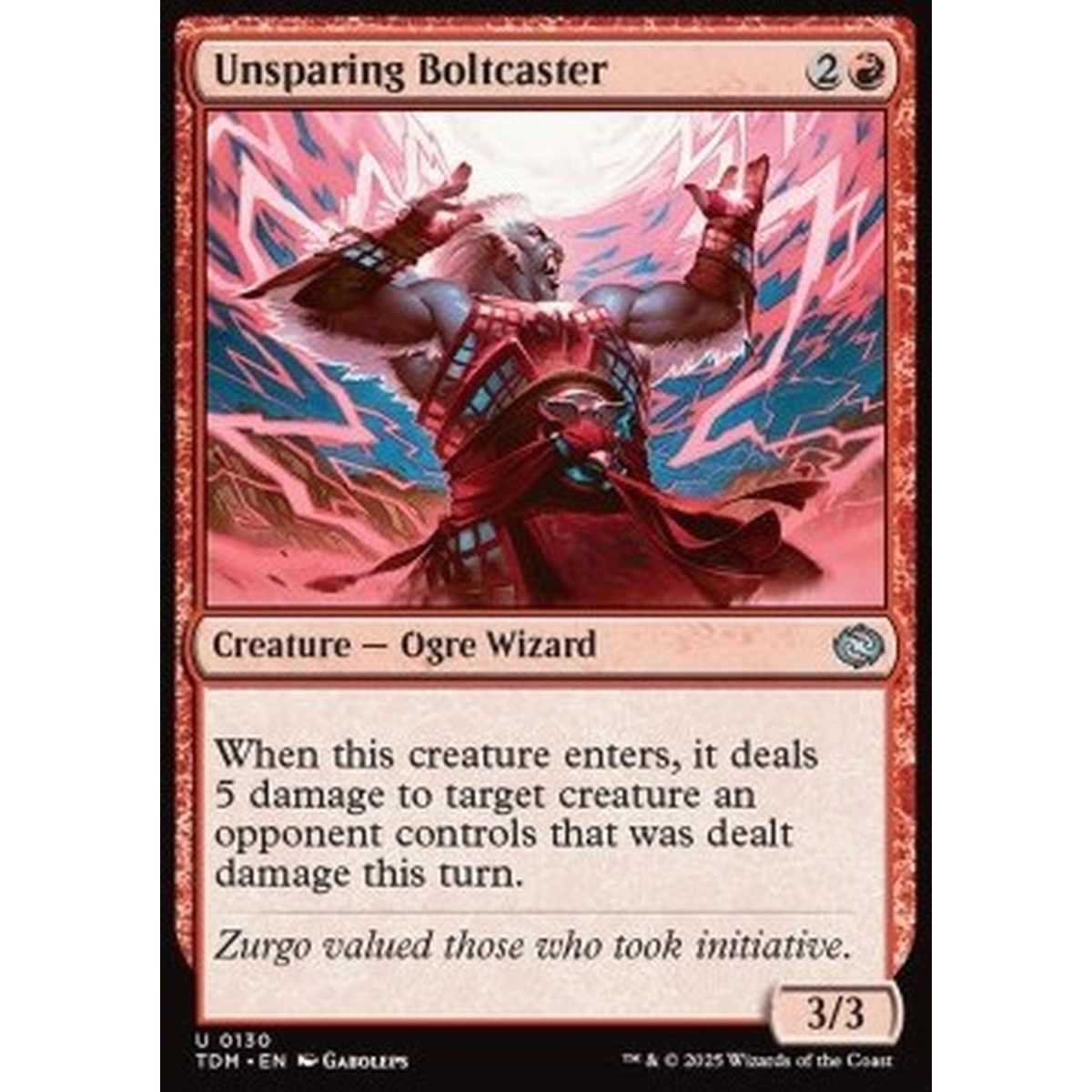 Unsparing Boltcaster - Unsparing Boltcaster - [TDM][NM]