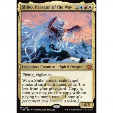 Shiko, Paragon of the Way - Shiko, Paragon of the Way - [TDM][NM]