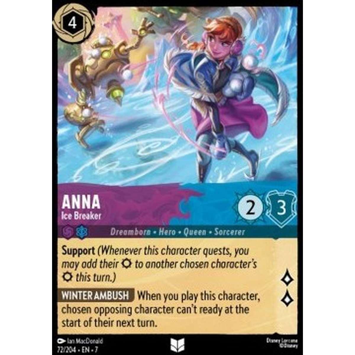 Anna - Ice Breaker - Anna - Ice Breaker - [7ARI][NM] [Foil]
