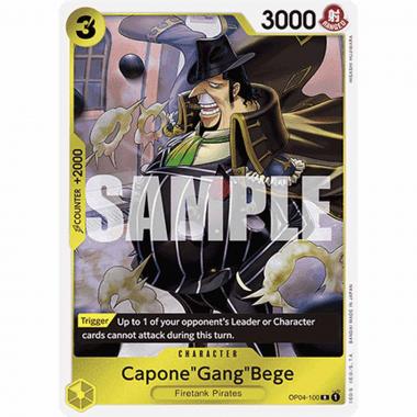 Capone""Gang""Bege"" (OP04-100) (V.1) - Capone""Gang""Bege"" (OP04-100) (V.1) - [PRB01][NM]