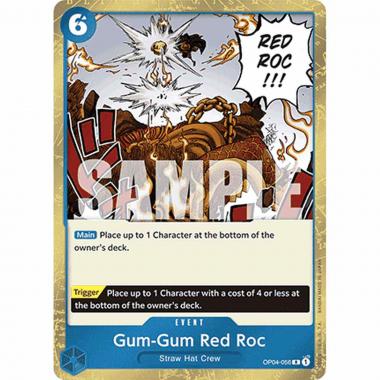 Gum-Gum Red Roc (OP04-056) (V.1) - Gum-Gum Red Roc (OP04-056) (V.1) - [PRB01][NM]