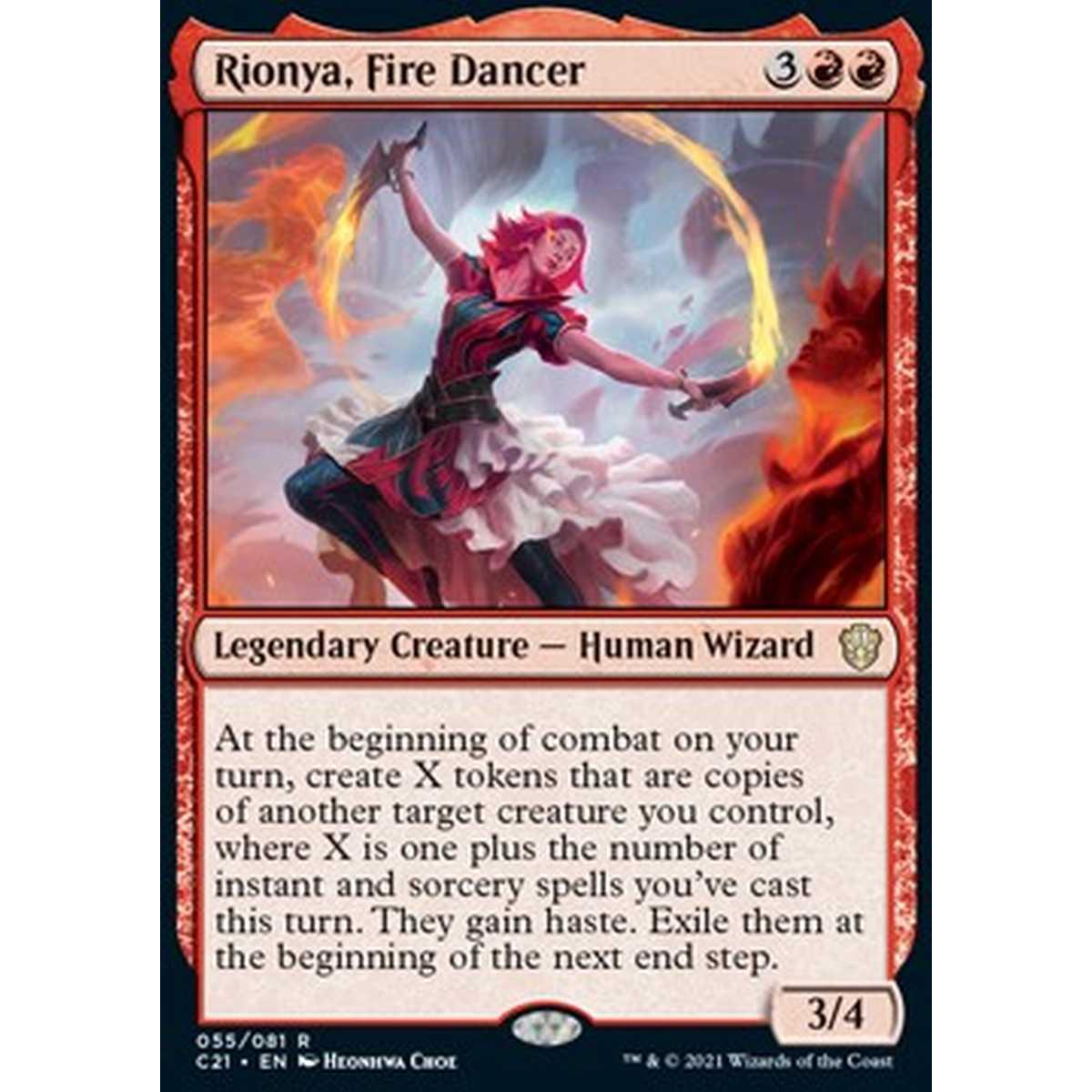 Rionya, Fire Dancer - Rionya, Fire Dancer - [C21][NM]