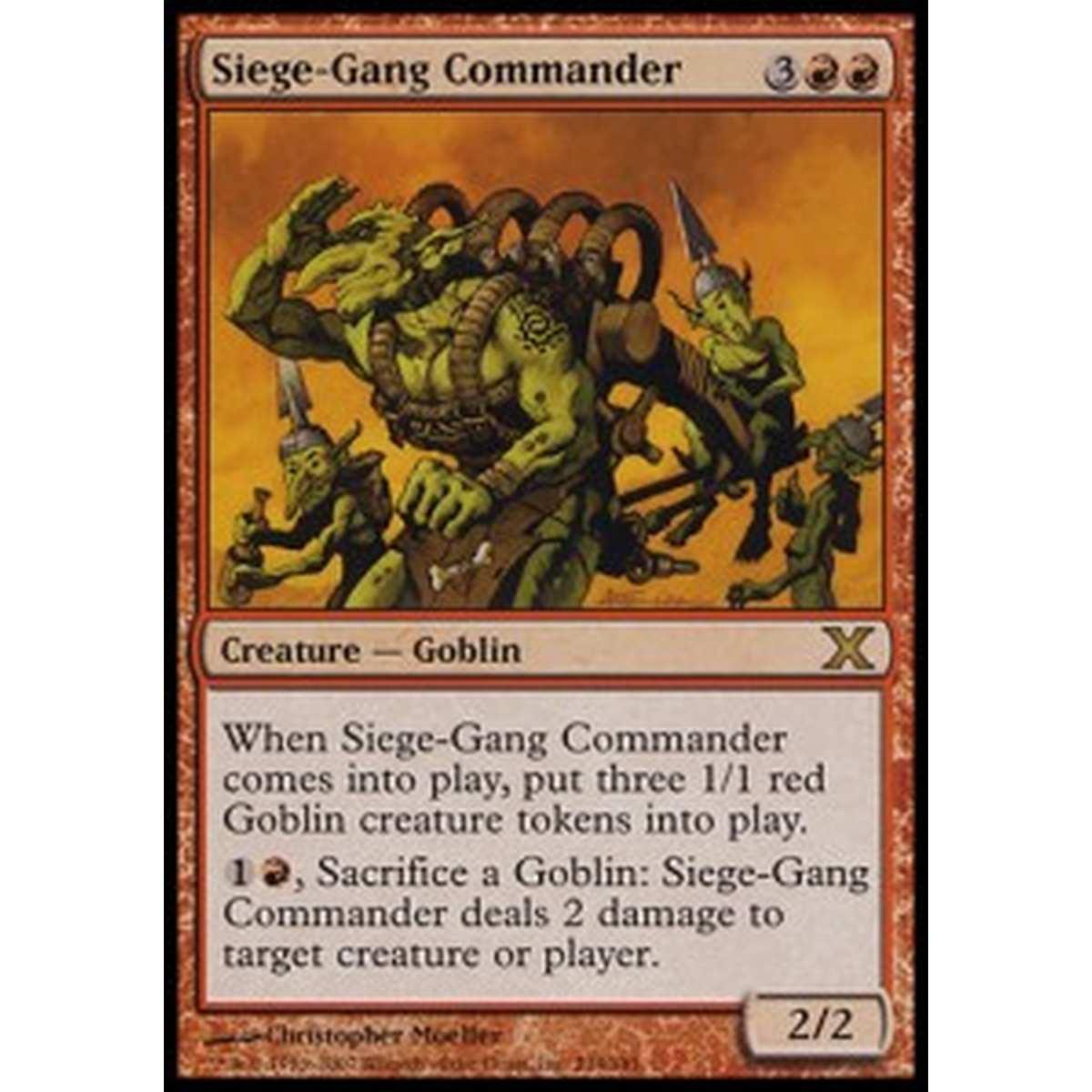 Siege-Gang Commander - Capo della Squadra di Assedio - [10E][EX]