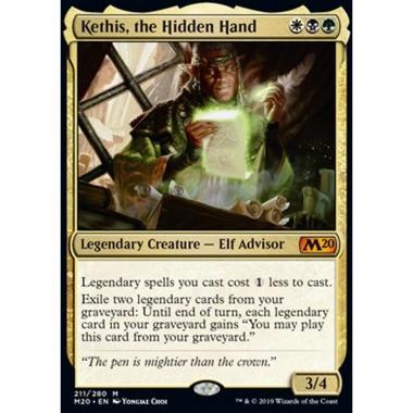 Kethis, the Hidden Hand - Kethis, la Mano Nascosta - [M20][EX] [Foil]