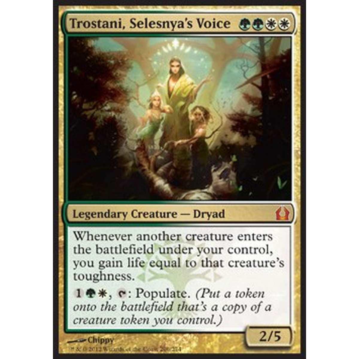 Trostani, Selesnya's Voice - Trostani, Selesnya's Voice - [RTR][EX]