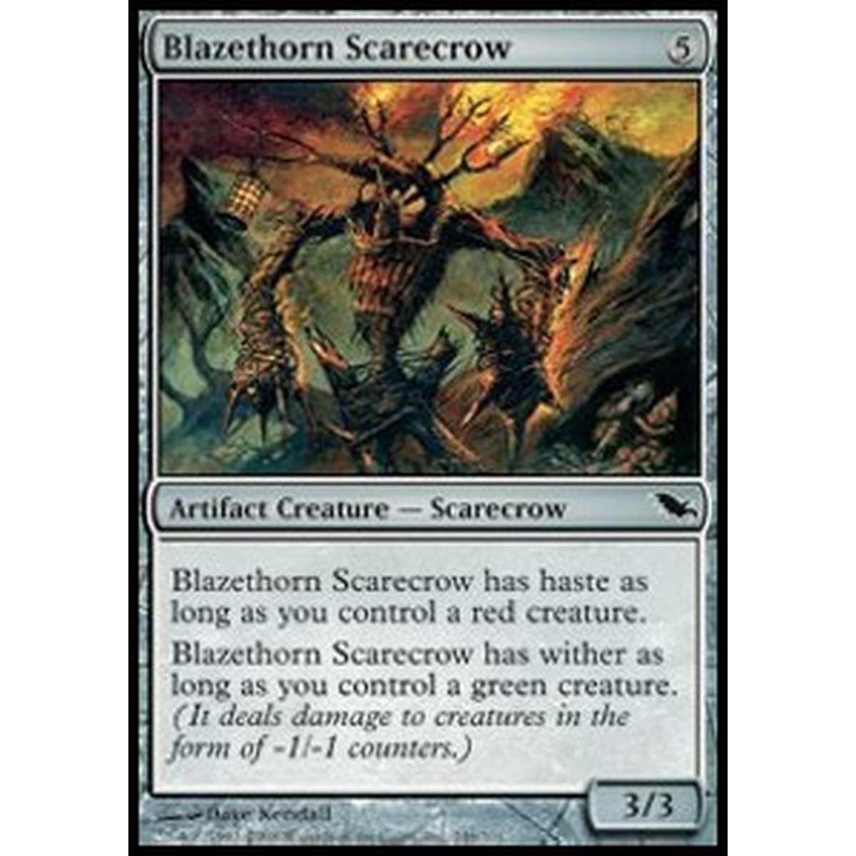 Blazethorn Scarecrow - Spaventapasseri Fiammaspina - [SHM] [NM]