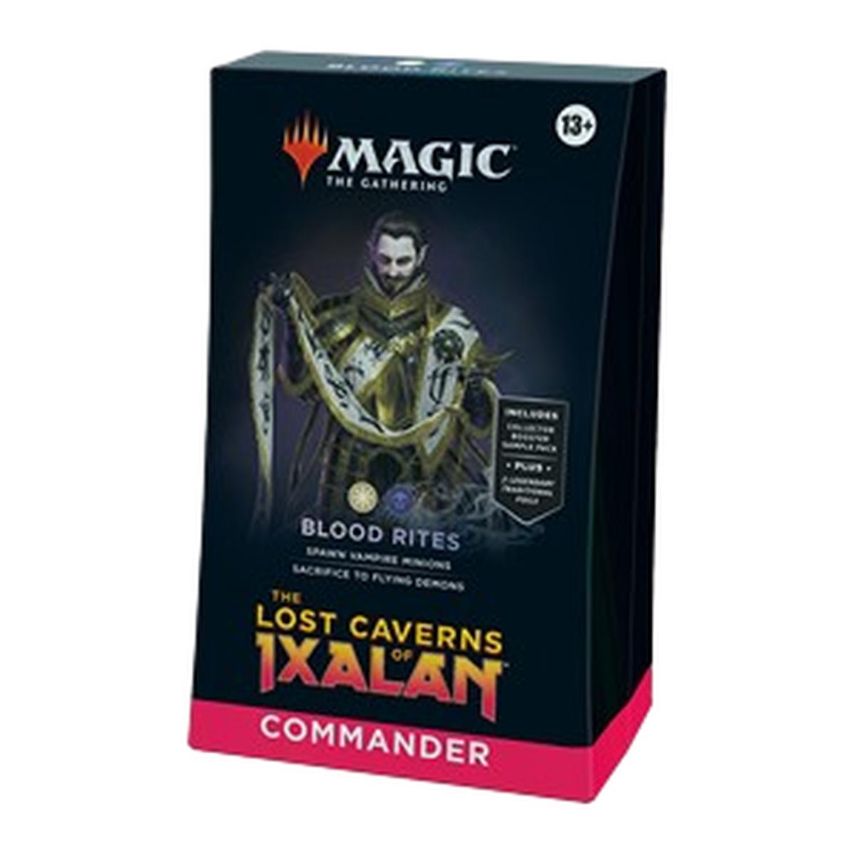 Commander: The Lost Caverns of Ixalan: ""Blood Rites"" Commander Deck - Commander: The Lost Caverns of Ixalan: ""Blood Rites"" Commander Deck - [Sealed]