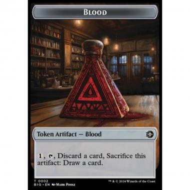 Blood Token // Mercenary Token (R 1/1) - Blood Token // Mercenary Token (R 1/1) - [TOTJ][NM] [Foil]