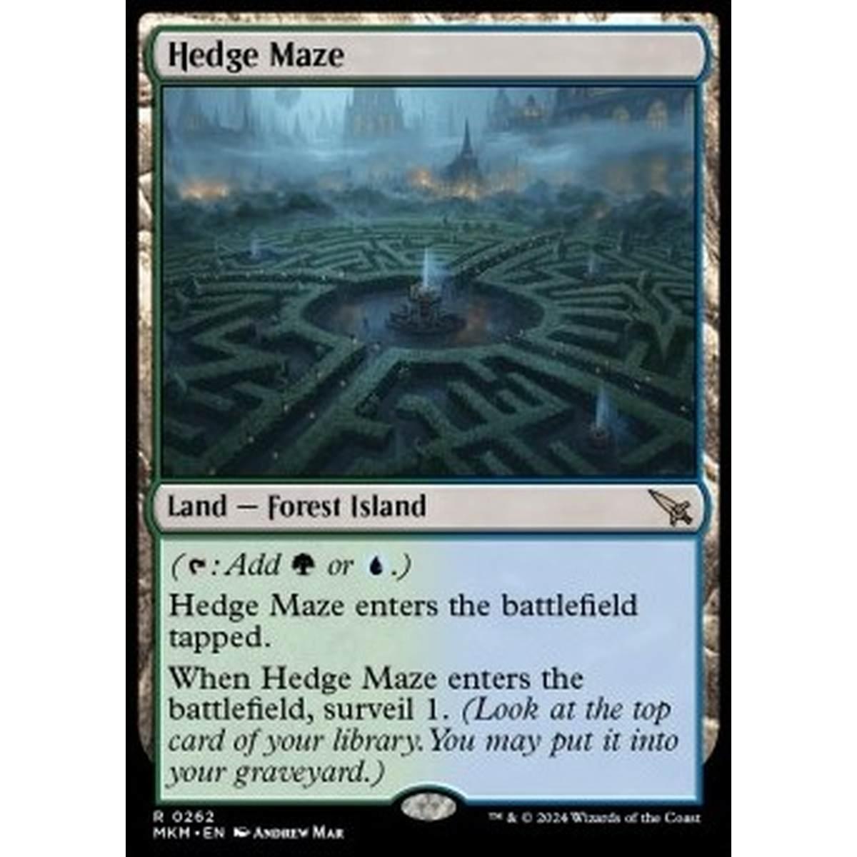 Hedge Maze - Labyrinthe de haies - [MKM][NM]