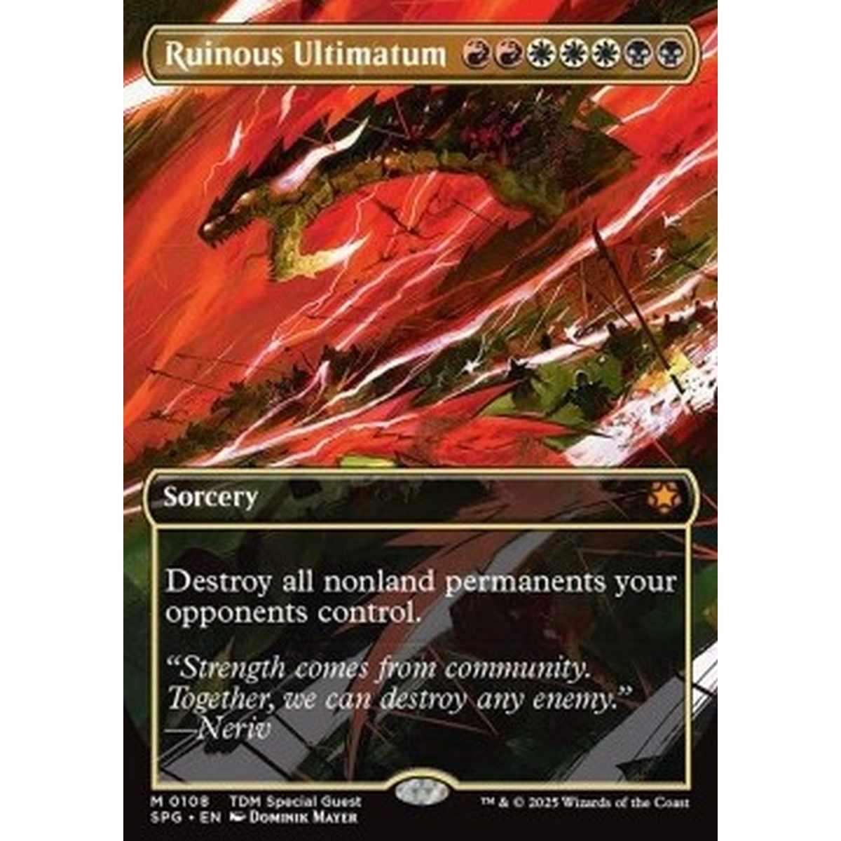 Ruinous Ultimatum - Ruinous Ultimatum - [SPG][NM]