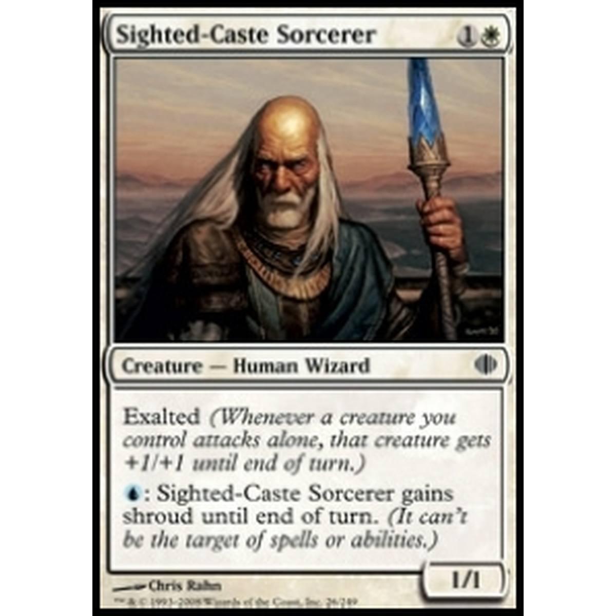 Sighted-Caste Sorcerer - Sighted-Caste Sorcerer - [ALA] [NM]