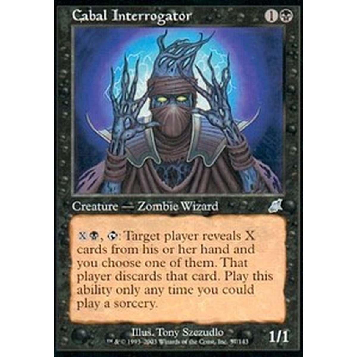 Cabal Interrogator - Cabal Interrogator - [SCG][EX]