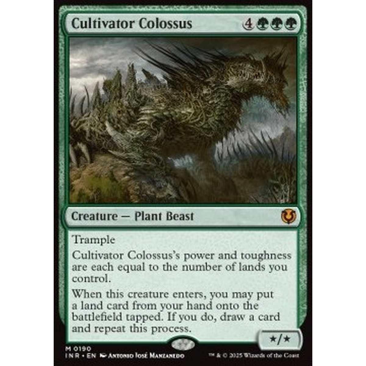 Cultivator Colossus - Cultivator Colossus - [INR][NM]
