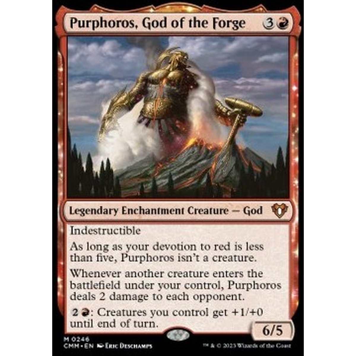 Purphoros, God of the Forge - Purphoros, God of the Forge - [CMM][NM]