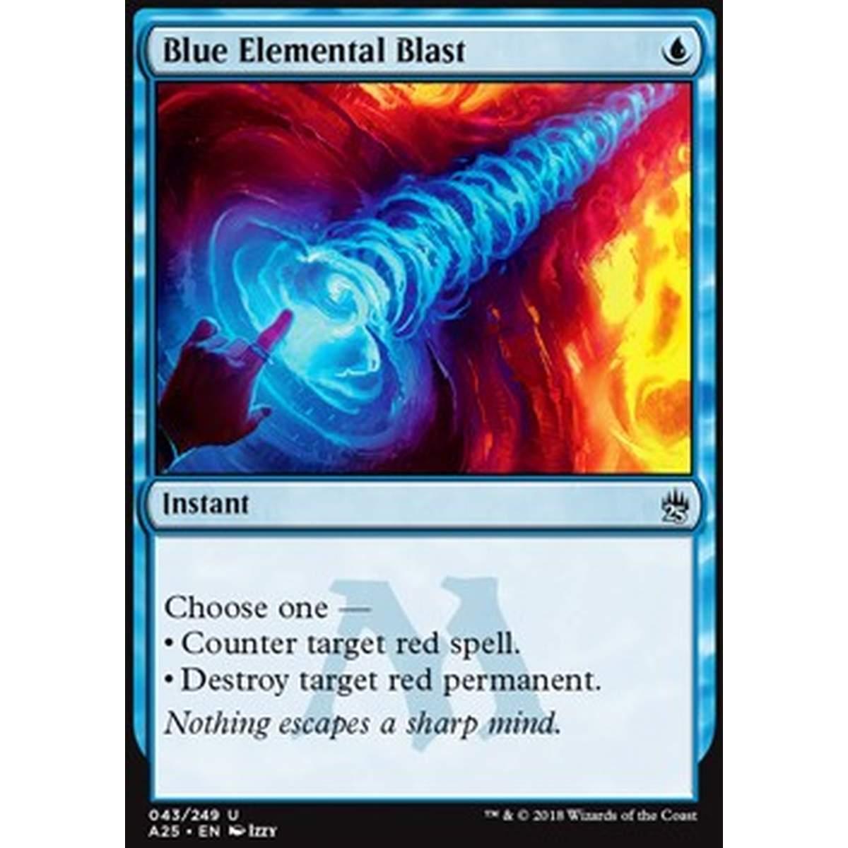 Blue Elemental Blast - Blue Elemental Blast - [A25][EX]