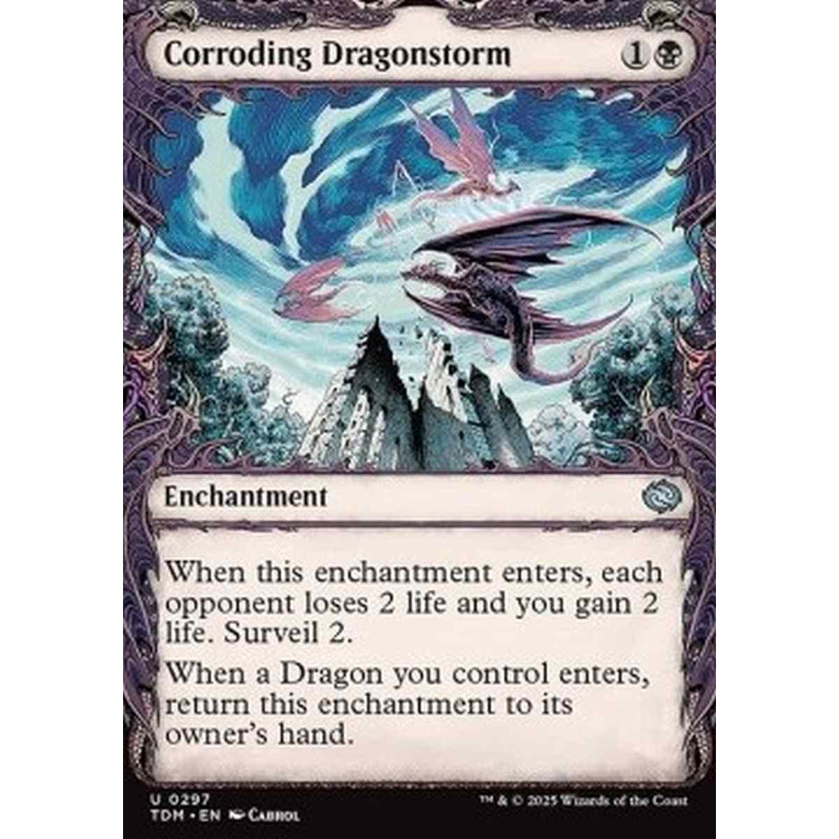 Corroding Dragonstorm - Corroding Dragonstorm - [XTDM][NM] [Foil]