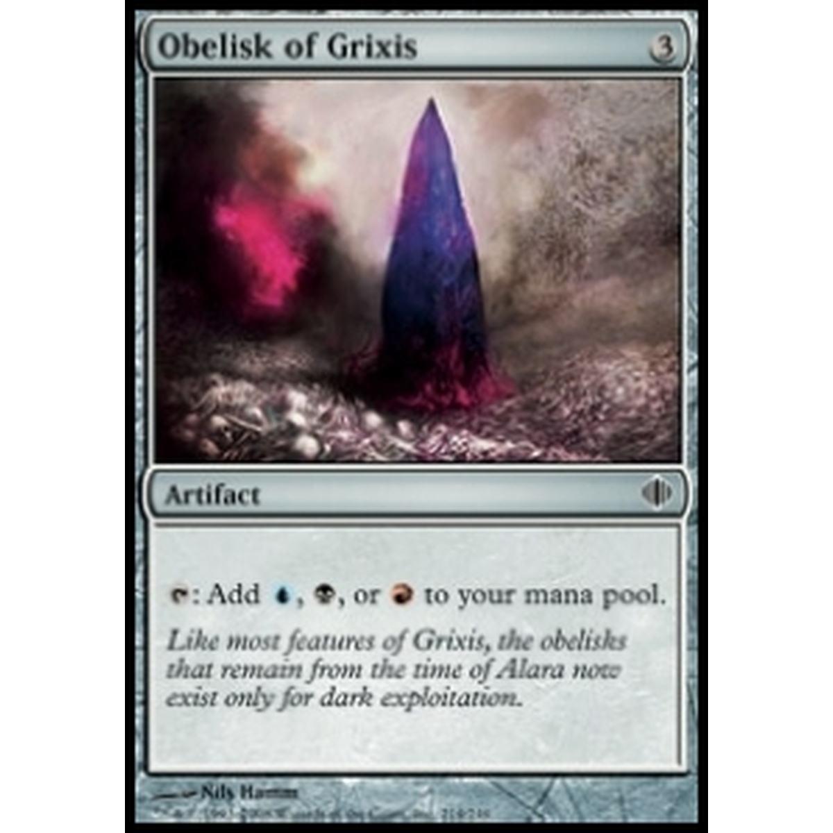 Obelisk of Grixis - Obelisk of Grixis - [ALA] [NM]