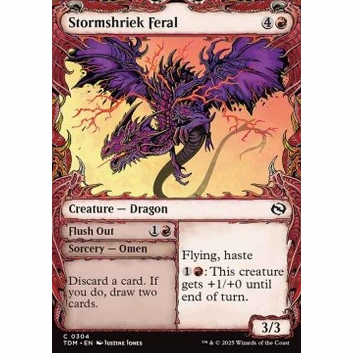 Stormshriek Feral // Flush Out - Stormshriek Feral // Flush Out - [XTDM][NM]