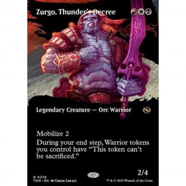 Zurgo, Thunder's Decree - Zurgo, Thunder's Decree - [XTDM][NM]