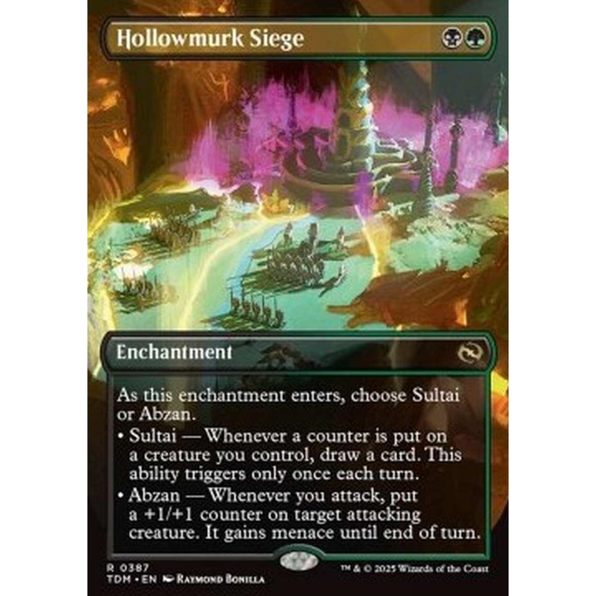 Hollowmurk Siege - Hollowmurk Siege - [XTDM][NM] [Foil]