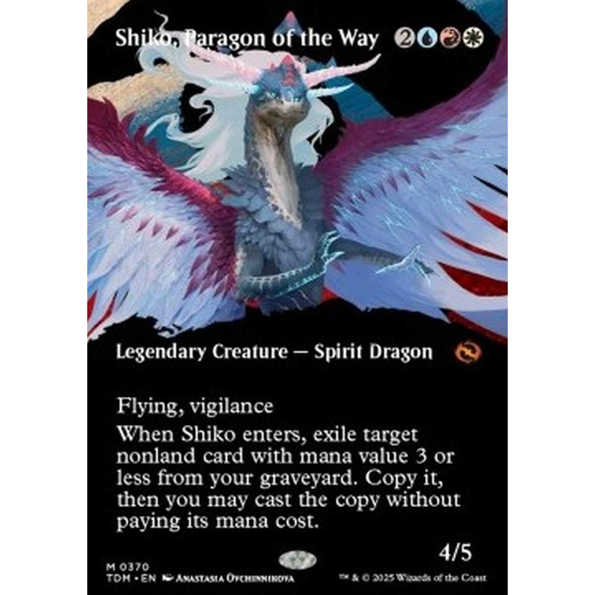 Shiko, Paragon of the Way (V.2) - Shiko, Paragon of the Way (V.2) - [XTDM][NM]