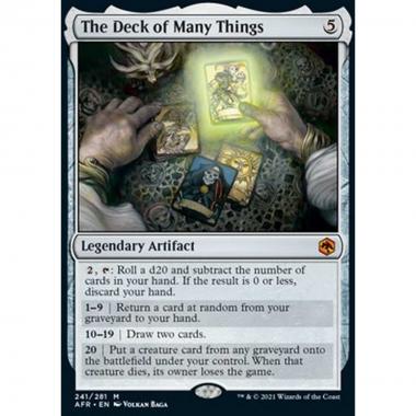 The Deck of Many Things - Il Mazzo delle Meraviglie - [AFR][NM]