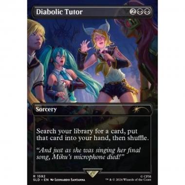 Diabolic Tutor - é­€§ã®¤è€ - [SLDSM4][NM] [Foil]