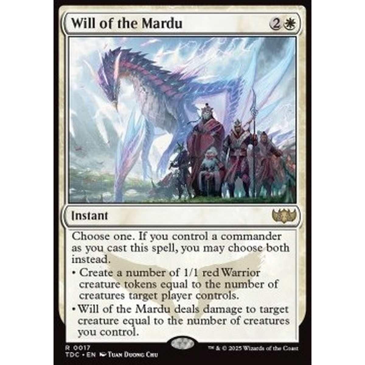 Will of the Mardu - Will of the Mardu - [TDC][NM]