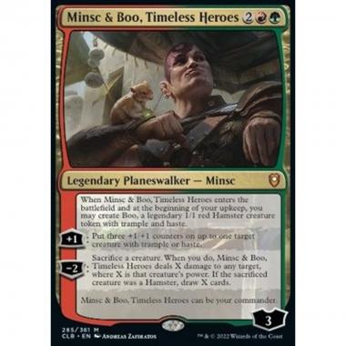 Minsc & Boo, Timeless Heroes - Minsc & Boo, Timeless Heroes - [CLB][NM] [Foil]