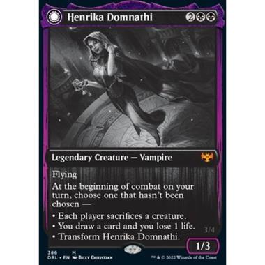 Henrika Domnathi // Henrika, Infernal Seer - Henrika Domnathi // Henrika, Infernal Seer - [DBL][NM] [Foil]