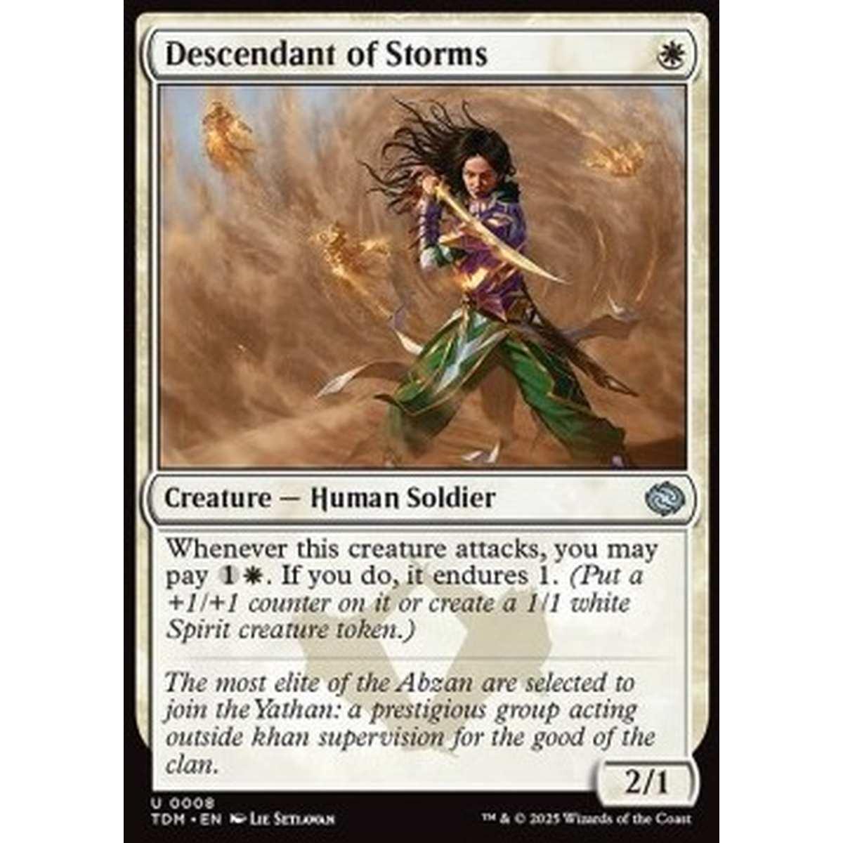 Descendant of Storms - Descendant of Storms - [TDM][NM] [Foil]