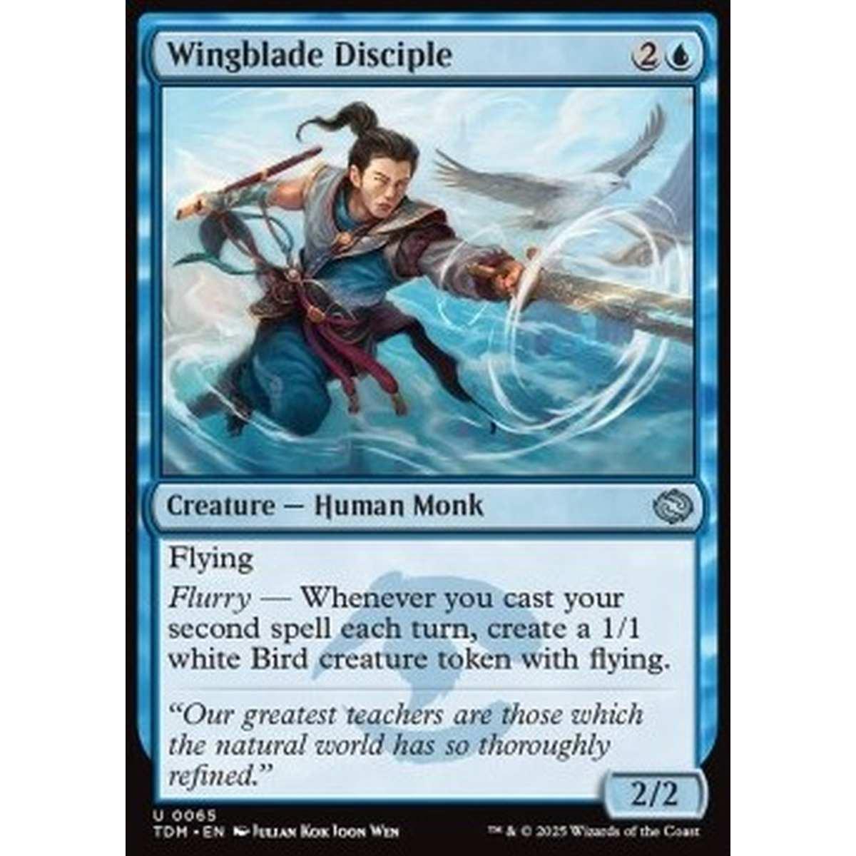 Wingblade Disciple - Wingblade Disciple - [TDM][NM] [Foil]