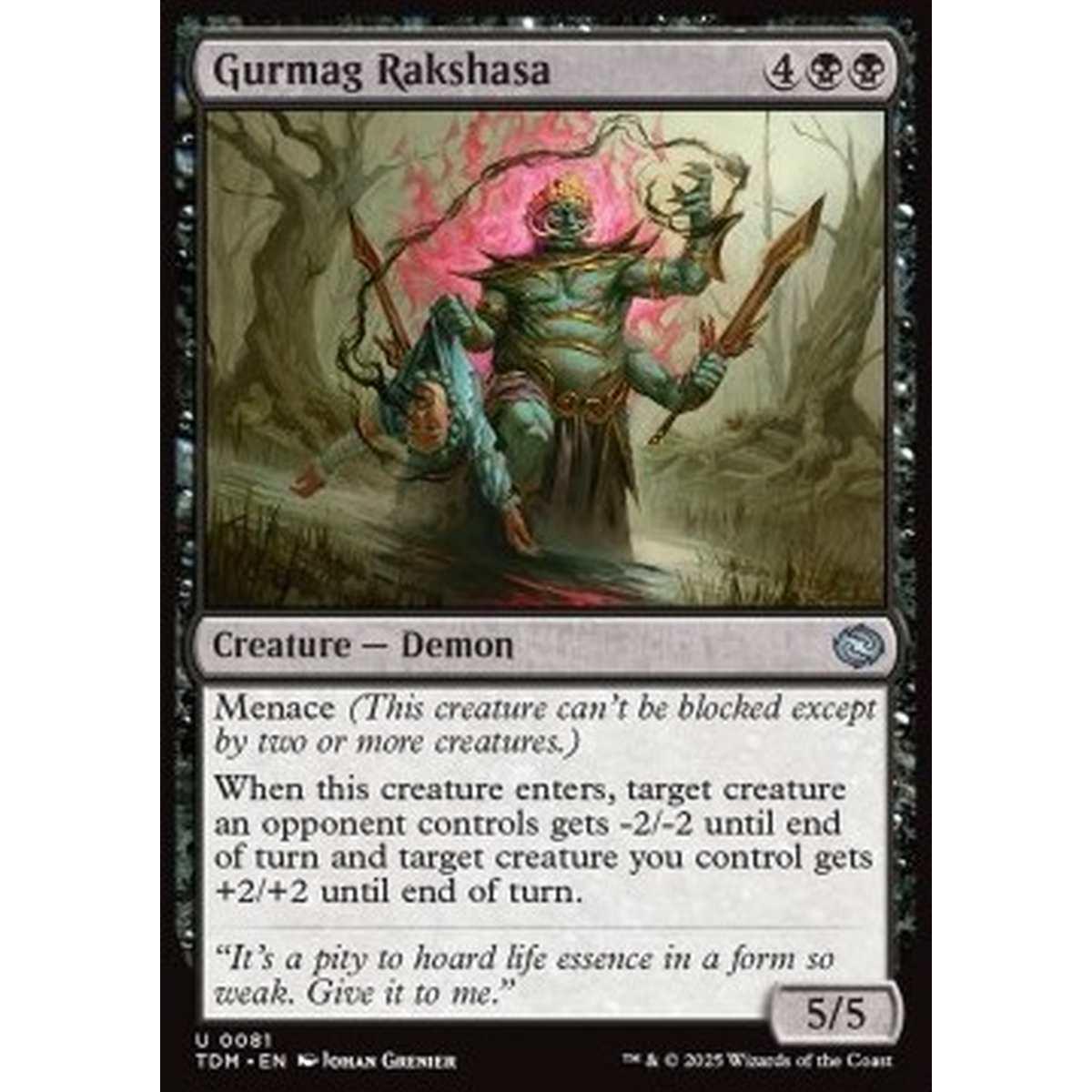 Gurmag Rakshasa - Gurmag Rakshasa - [TDM][NM] [Foil]