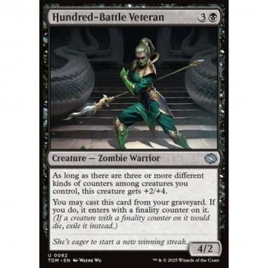 Hundred-Battle Veteran - Hundred-Battle Veteran - [TDM][NM] [Foil]