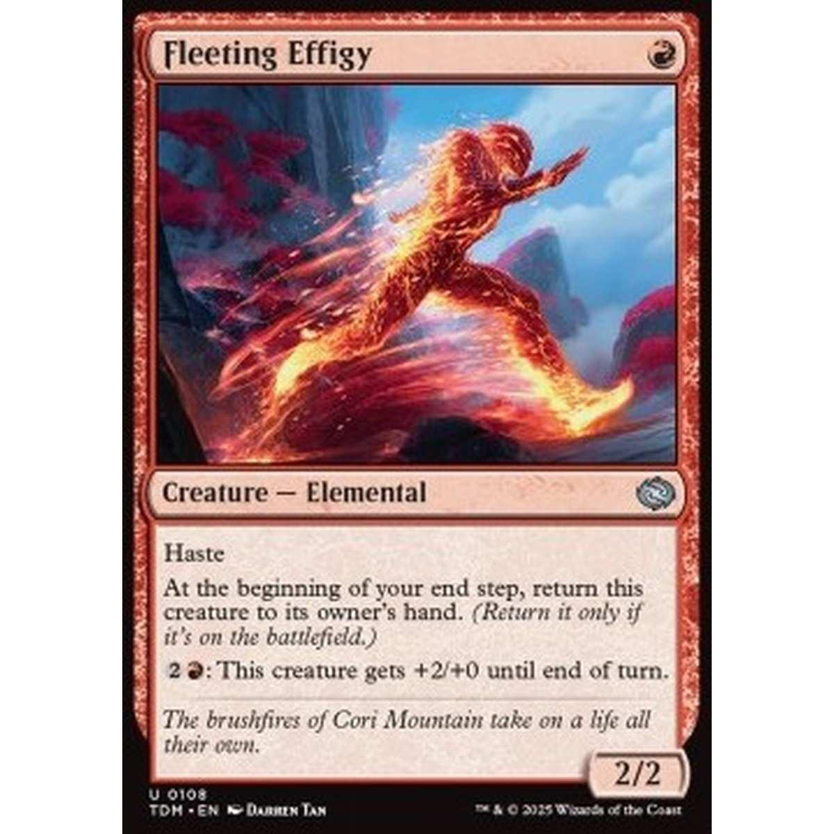 Fleeting Effigy - Fleeting Effigy - [TDM][NM] [Foil]