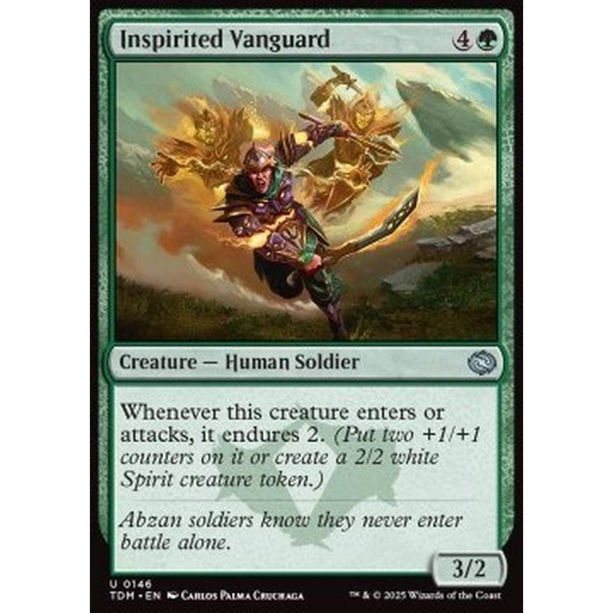 Inspirited Vanguard - Inspirited Vanguard - [TDM][NM] [Foil]