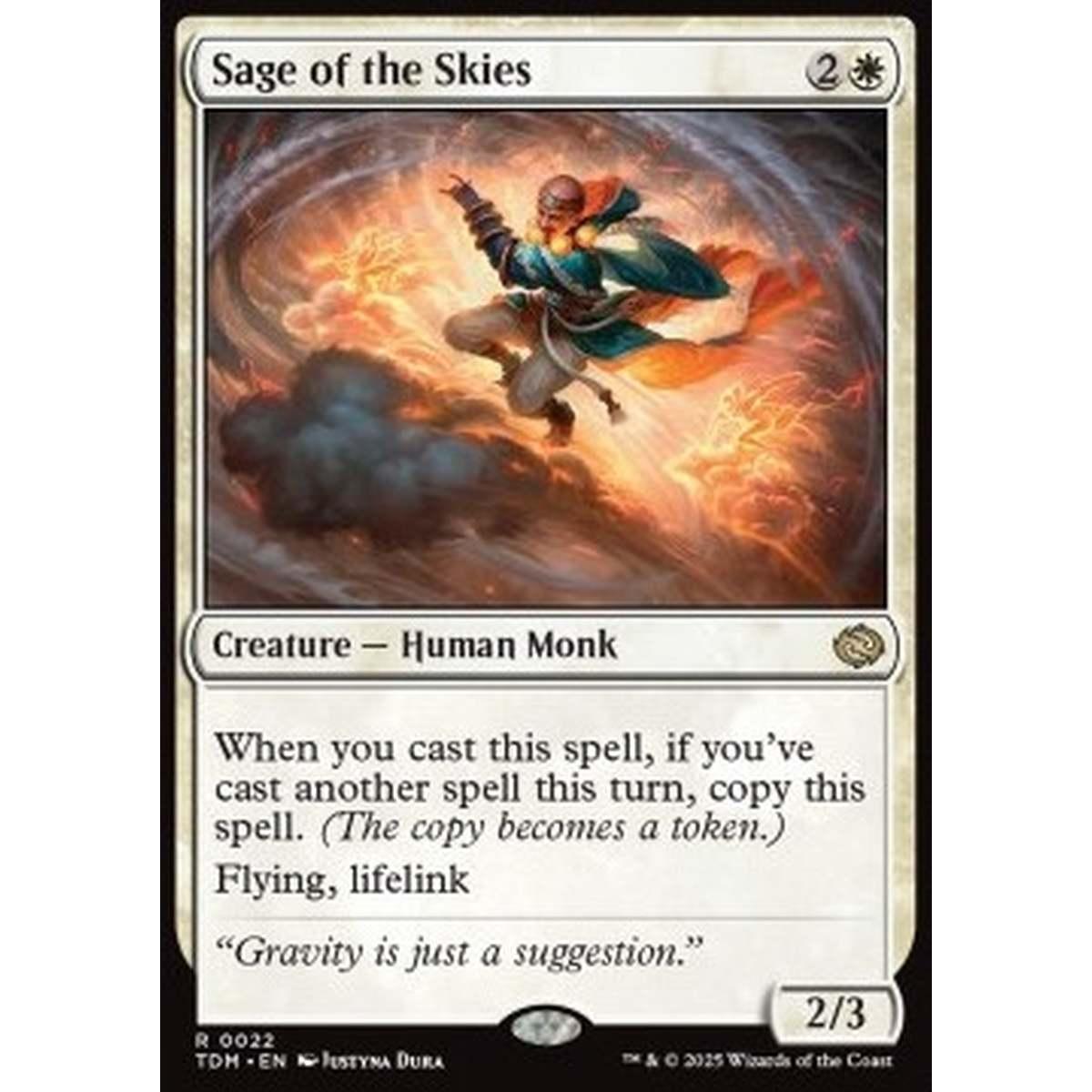 Sage of the Skies - Sage of the Skies - [TDM][NM] [Foil]