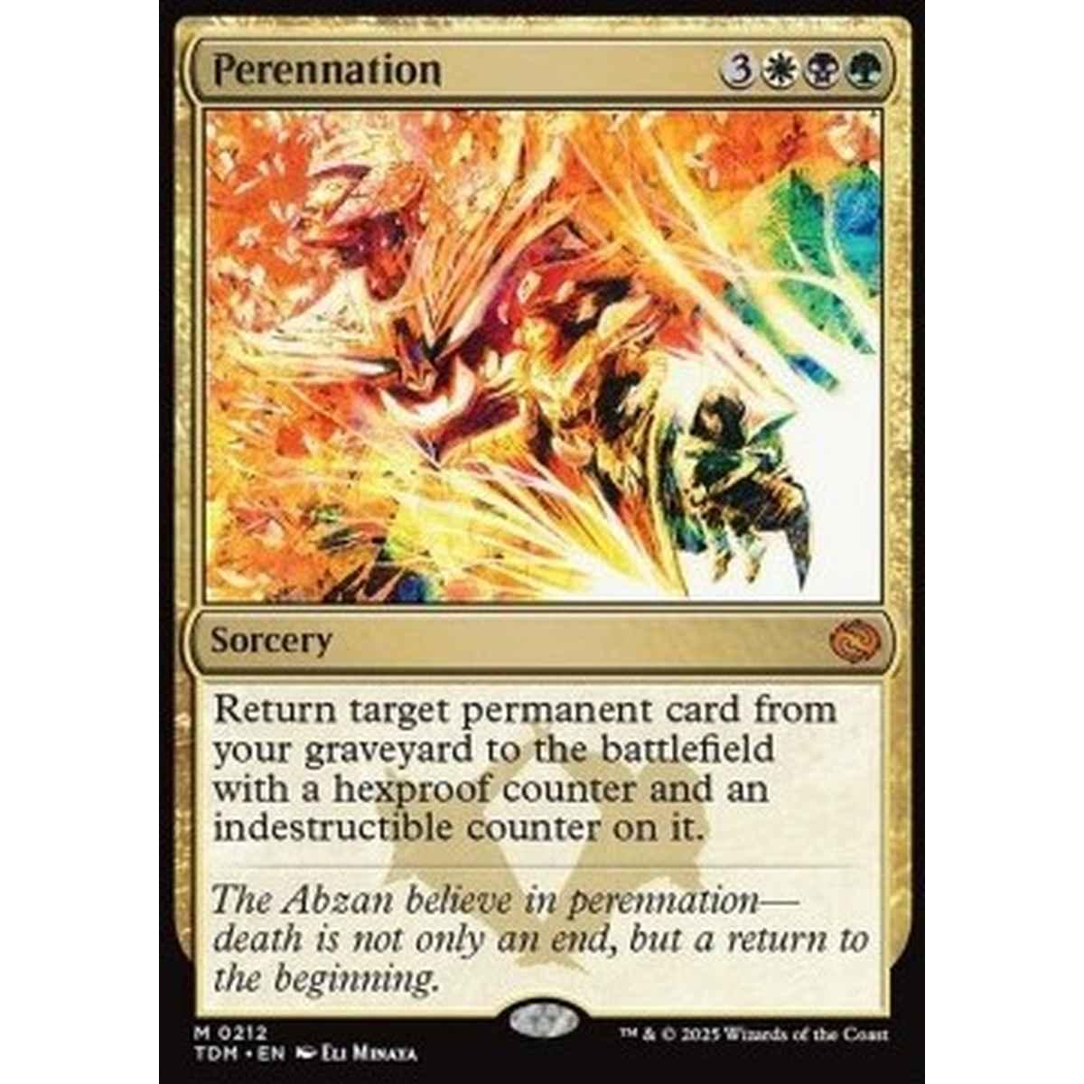 Perennation - Perennation - [TDM][NM] [Foil]