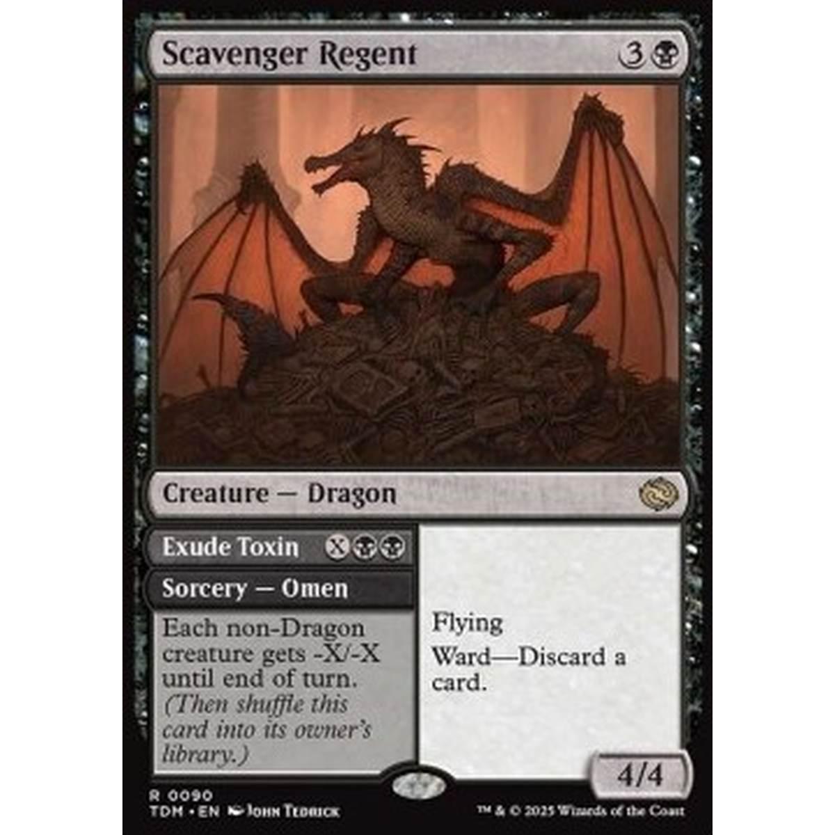 Scavenger Regent // Exude Toxin - Scavenger Regent // Exude Toxin - [TDM][NM] [Foil]